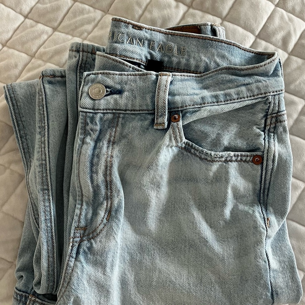 American Eagle Denim Jeans in Light Blue